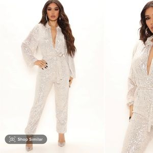 Angela sequin jumpsuit
